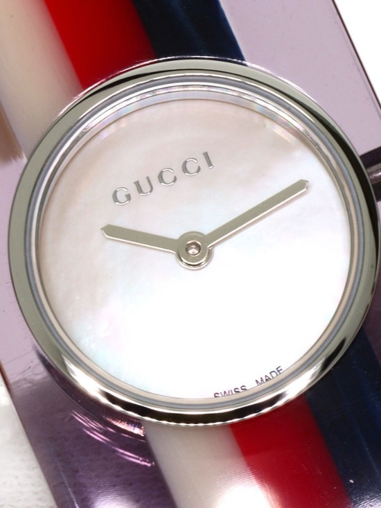 NWT Gucci Sylvie Web Watch Swiss Made main image 6